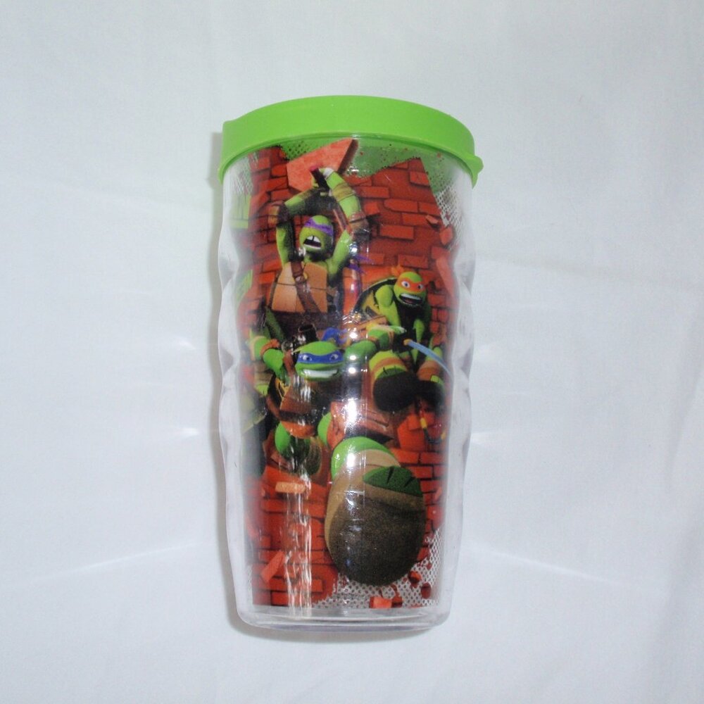 Tervis Turtle Ninjas Boys Tumbler Glass Lid 10 OZ